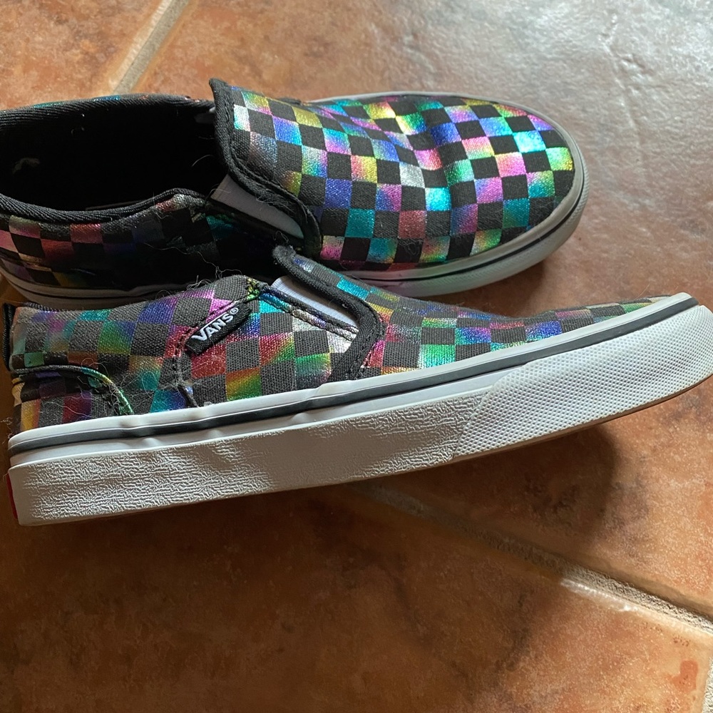 Girls slip on Vans